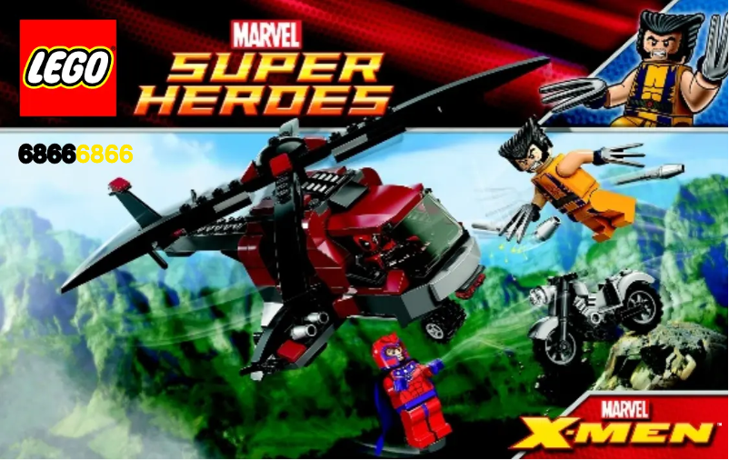 Page n°1 - Manuel utilisateur Lego Wolverine's (TM) Chopper Showdown