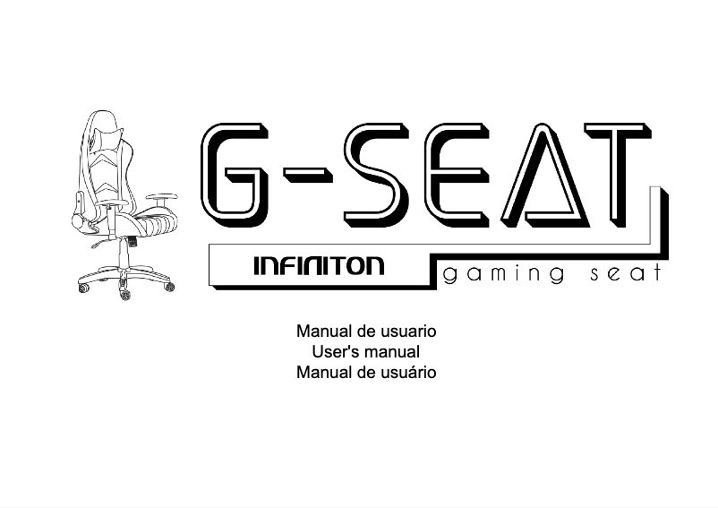 Page 1 de la notice Manuel utilisateur Infiniton GSEAT-21