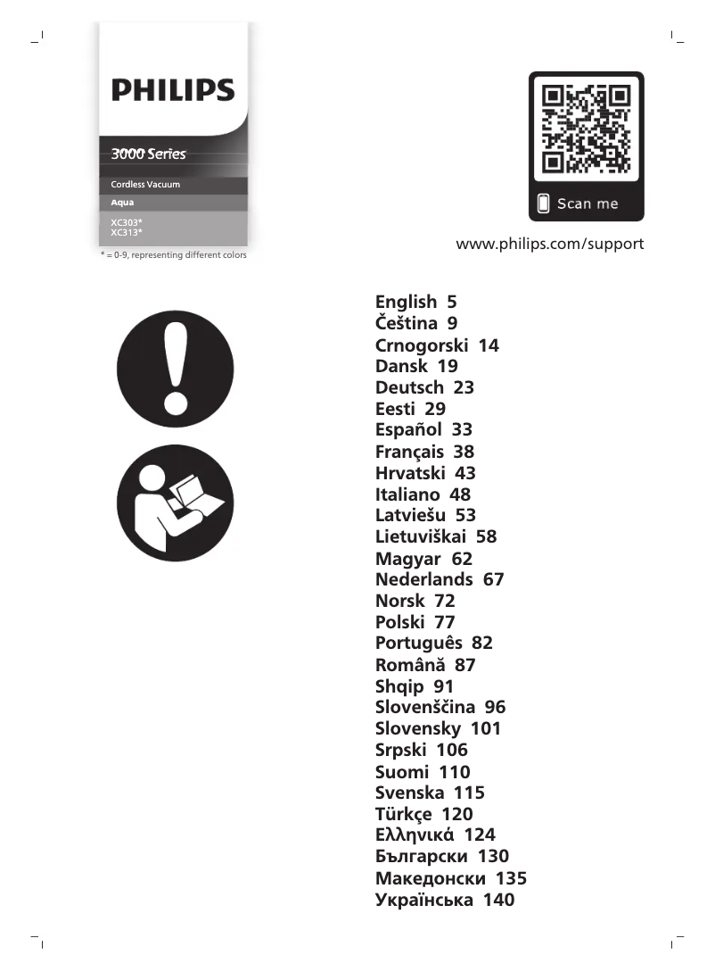 Image de la première page du manuel de l'appareil 3000 Series XC3133