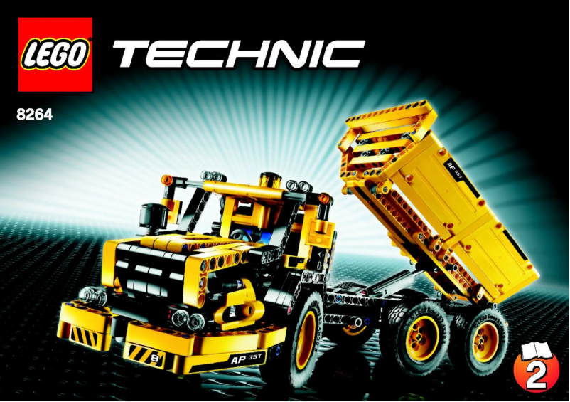 Page 1 de la notice Manuel utilisateur Lego Technic 8264