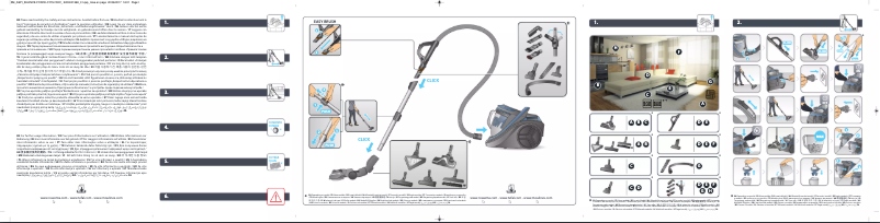 Page n°1 - Manuel utilisateur Rowenta Silence force 4A+ RO7612