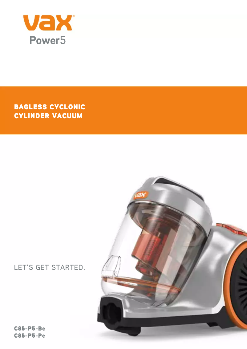 Image de la première page du manuel de l'appareil Power 5 C85-P5-Be