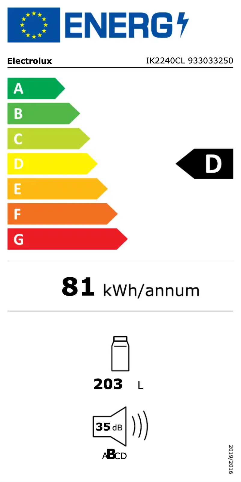 Image de la première page du manuel de l'appareil IK2240CL