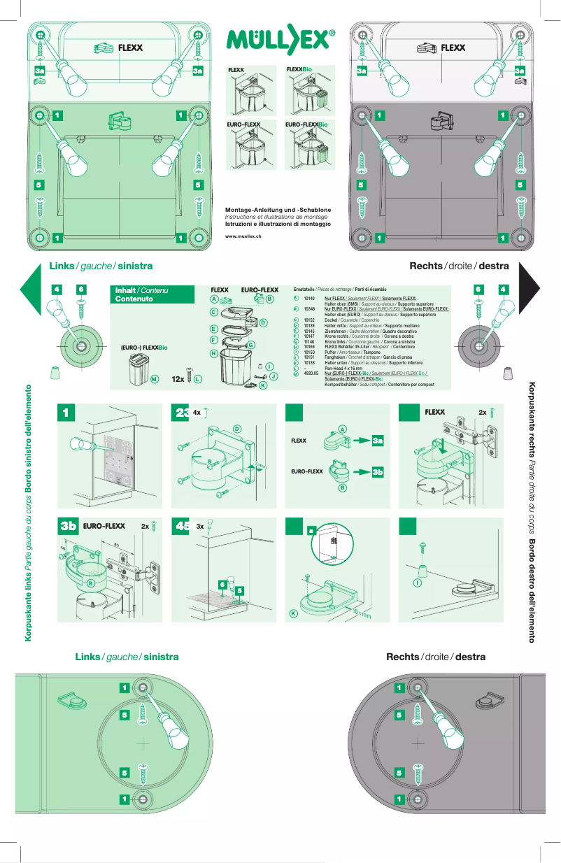 Image de la première page du manuel de l'appareil FLEXX