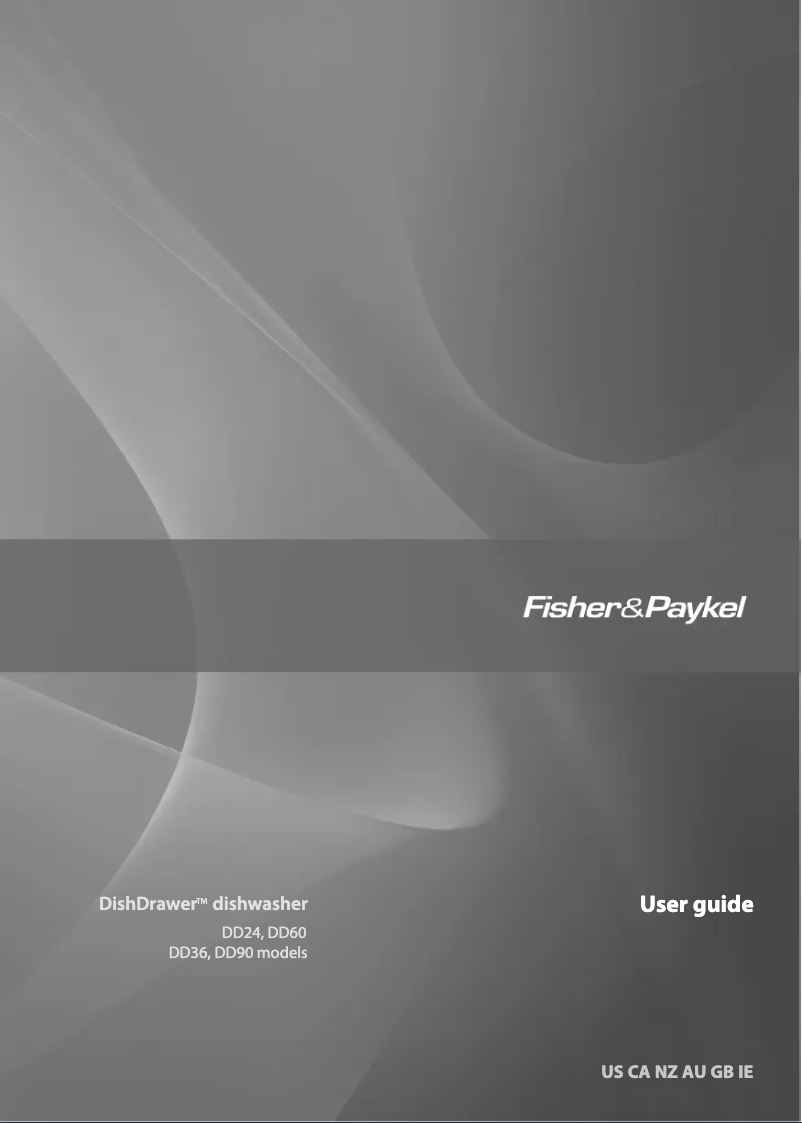 Page 1 de la notice Manuel utilisateur Fisher & Paykel DD60DDFHX7