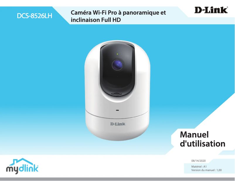 Page n°1 - Manuel utilisateur D-Link DCS-8526LH