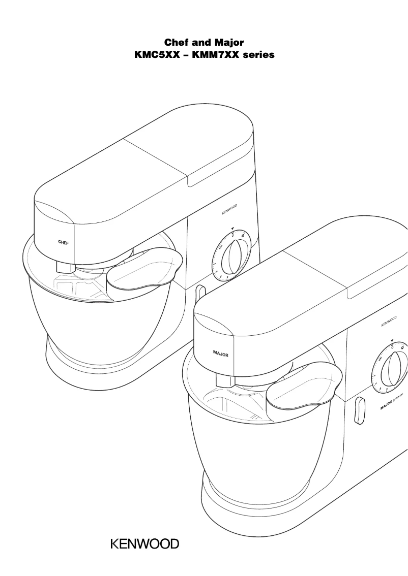 Page n°1 - Manuel utilisateur Kenwood KMM706