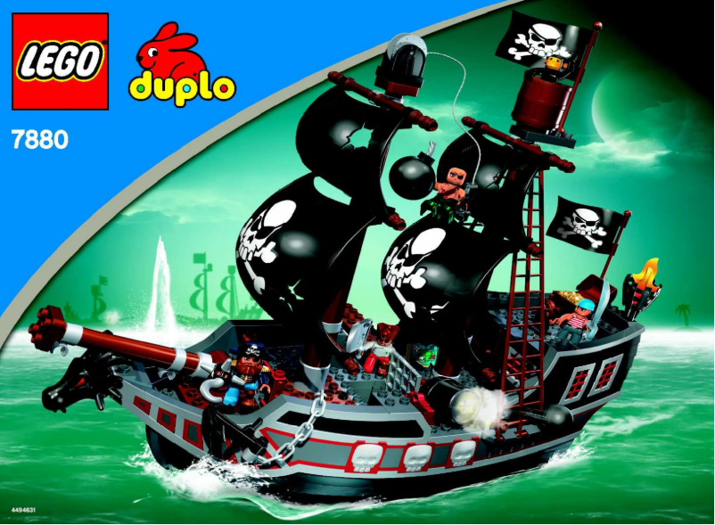 Página 1 del manual Manual de usuario Lego DUPLO® Big Pirate Ship