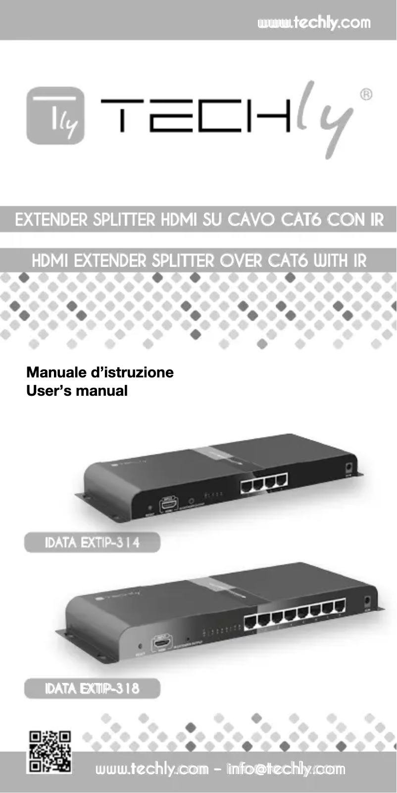 Page n°1 - Manuel utilisateur Techly IDATA EXTIP-314