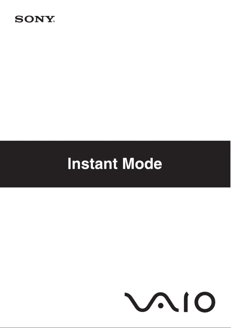 Page n°1 - Mode d'emploi Sony Vaio VGN-FZ190FE