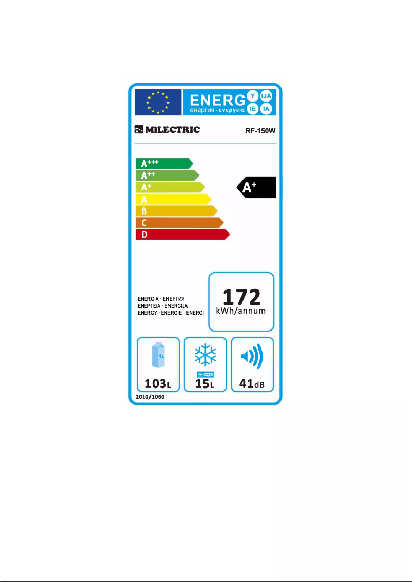 Página 1 del manual Manual de usuario Milectric RF-150W