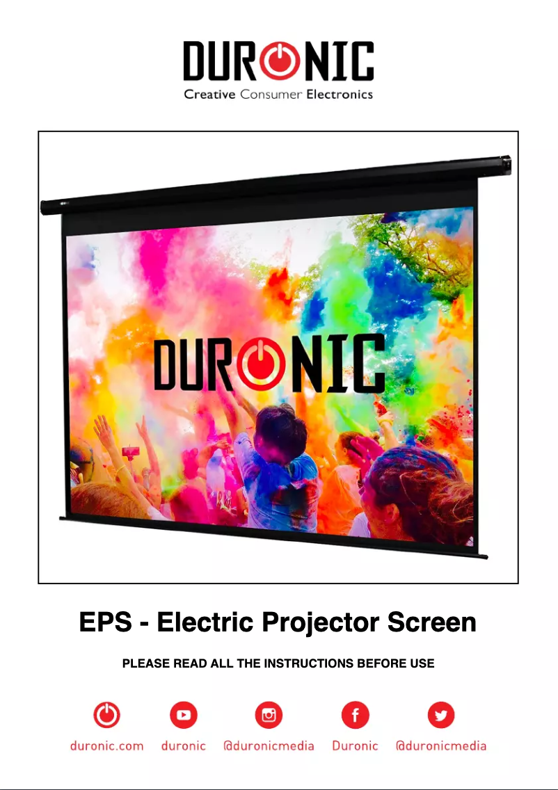 Image de la première page du manuel de l'appareil EPS