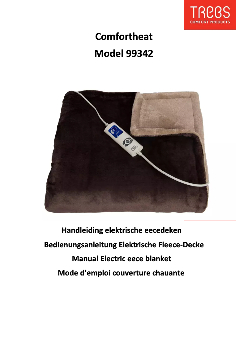 Page 1 of the manual User Manual Trebs 99342