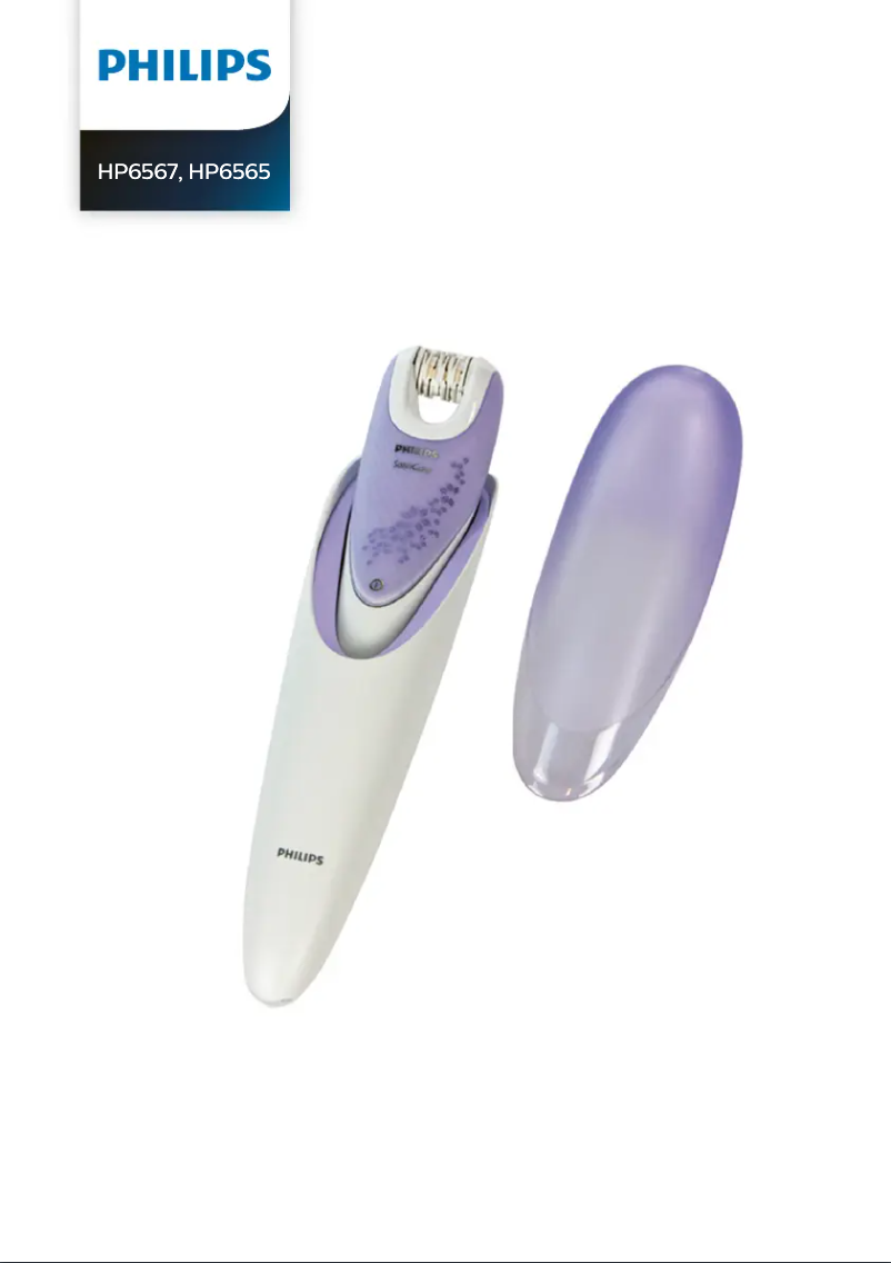 Page n°1 - Manuel utilisateur Philips Satin Intimate HP6567