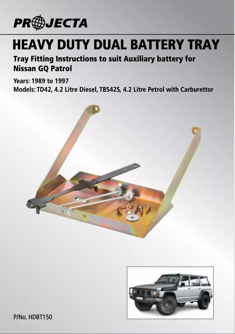 Page 1 de la notice Manuel utilisateur Projecta HDBT150