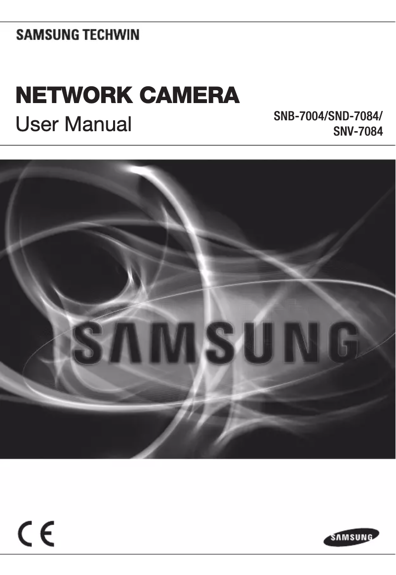 Image de la première page du manuel de l'appareil SNB-7004