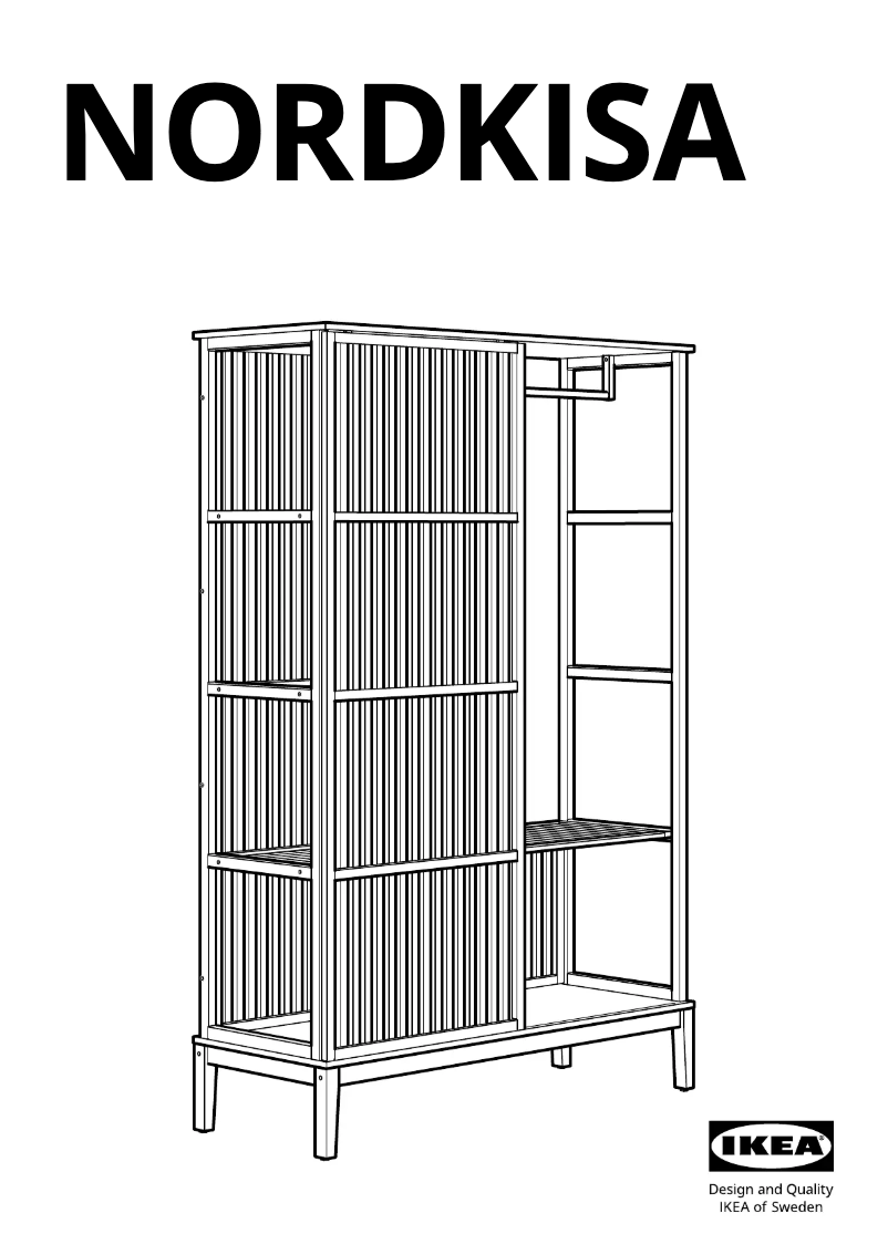 Page 1 de la notice Manuel utilisateur Ikea NORDKISA 804.394.69