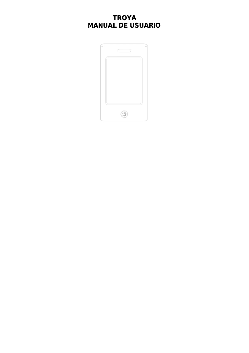 Page 1 de la notice Manuel utilisateur Sunstech Troya 2010