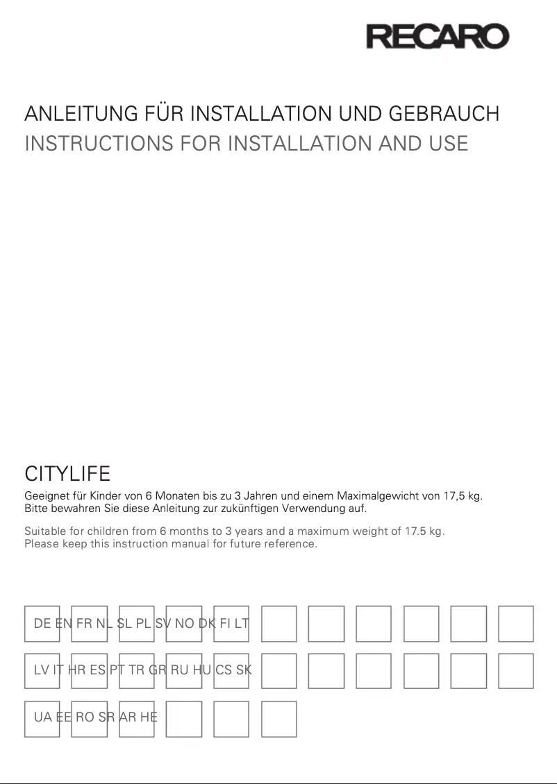 Image de la première page du manuel de l'appareil Start 2.0