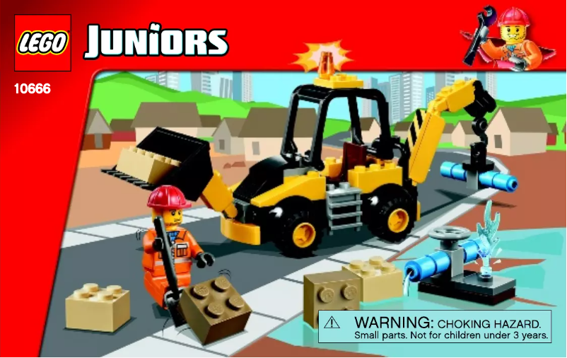 Page 1 of the manual User Manual Lego Digger
