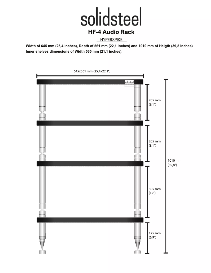 Page n°1 - Manuel utilisateur Solidsteel HF-4