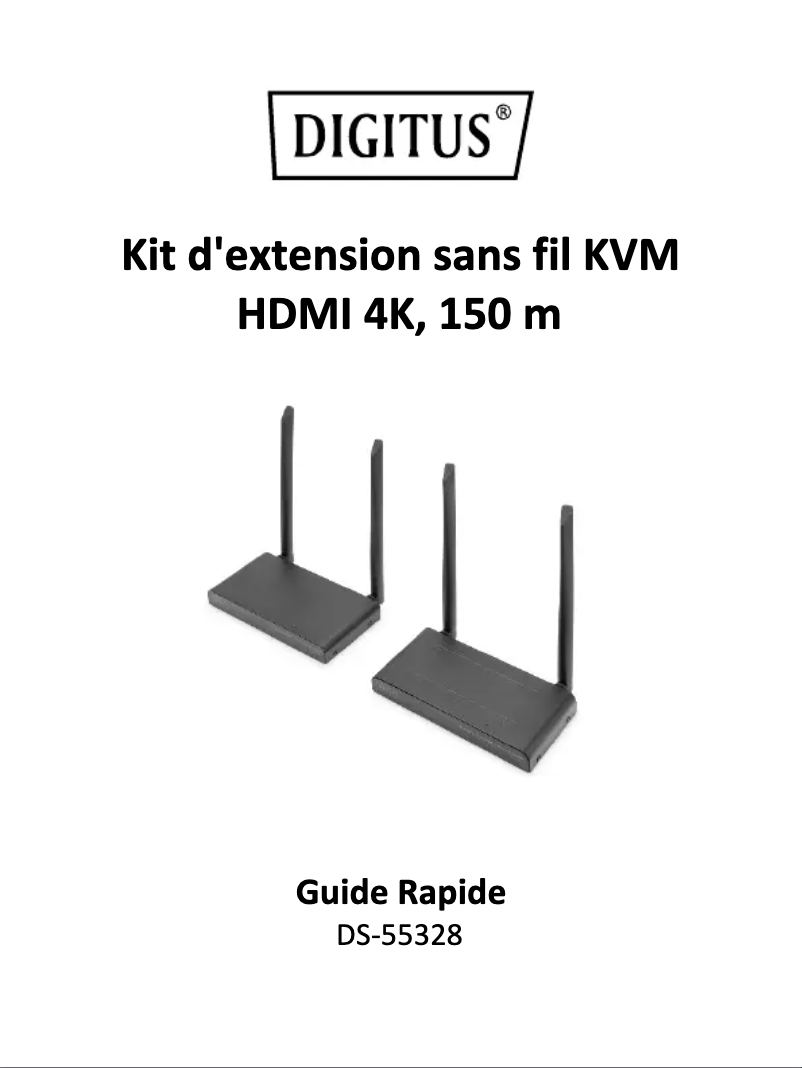 Página 1 del manual Manual de usuario Digitus DS-55328