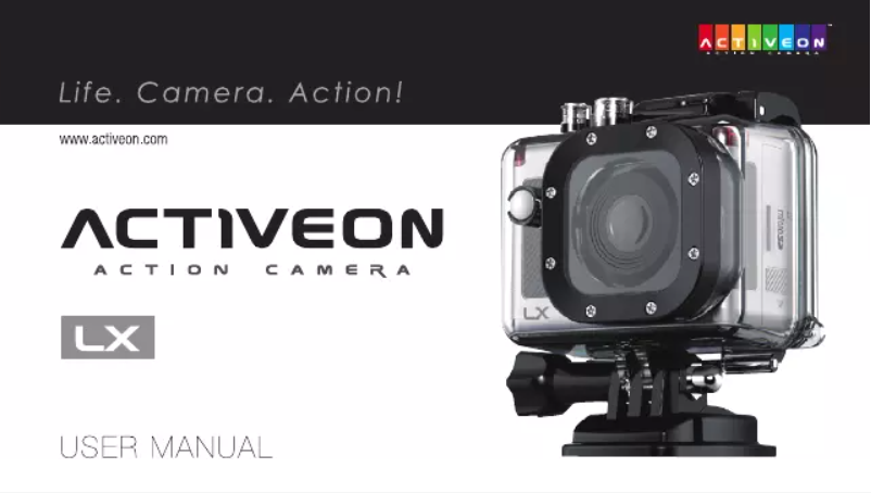 Image de la première page du manuel de l'appareil LX