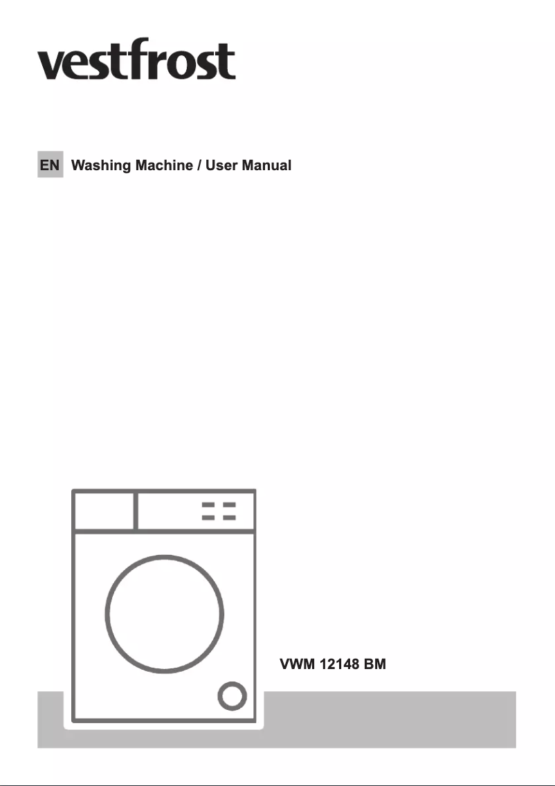 Page 1 de la notice Manuel utilisateur Vestfrost VWM 12148 BM