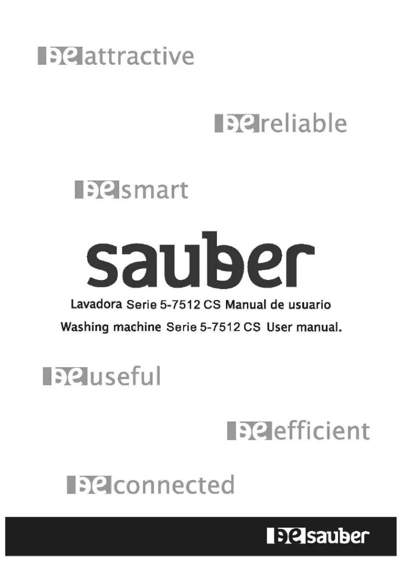 Page 1 de la notice Manuel utilisateur Sauber SERIE 5-7512