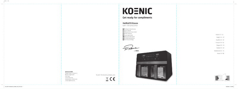 Imagen de la primera página del manual del dispositivo KAF-TR 924224 B