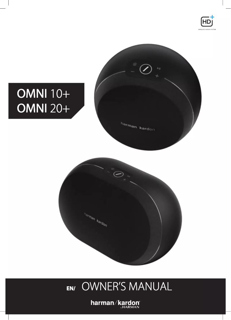 Page 1 de la notice Manuel utilisateur Harman Kardon Omni 10+
