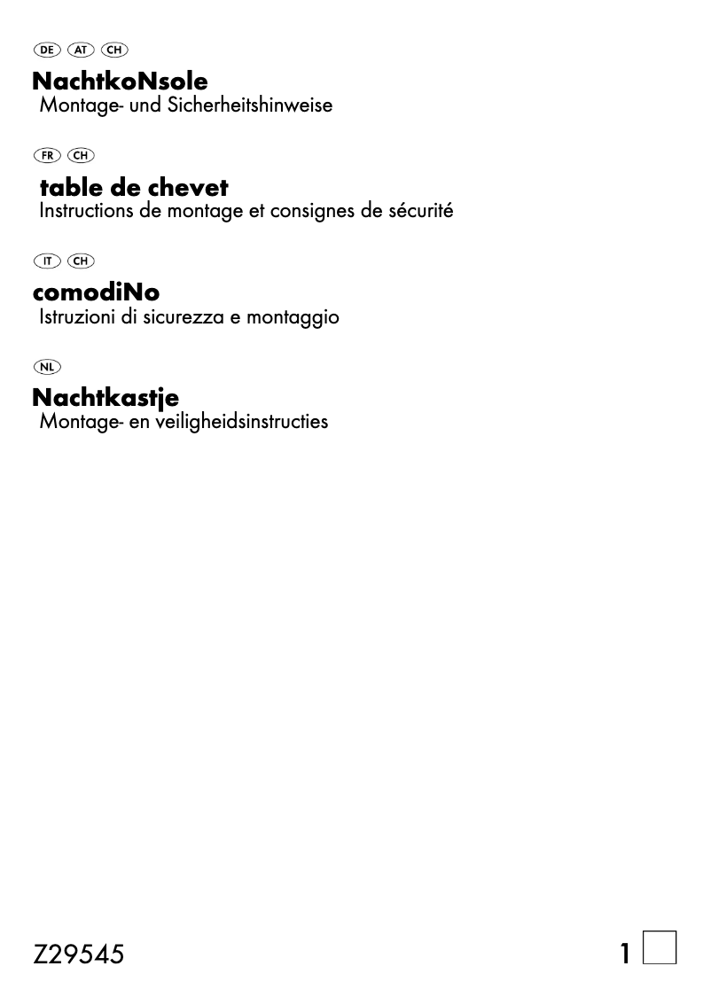 Image de la première page du manuel de l'appareil IAN 56165