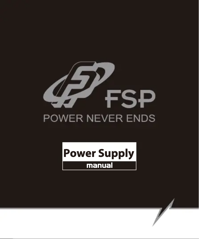 Page n°1 - Manuel utilisateur FSP Hydro G Pro ATX 3.0 1000W ATX 3.0