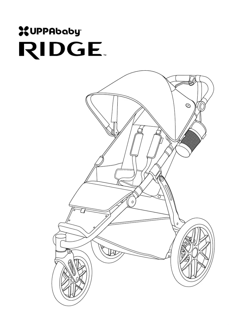 Page 1 de la notice Manuel utilisateur UPPAbaby Ridge