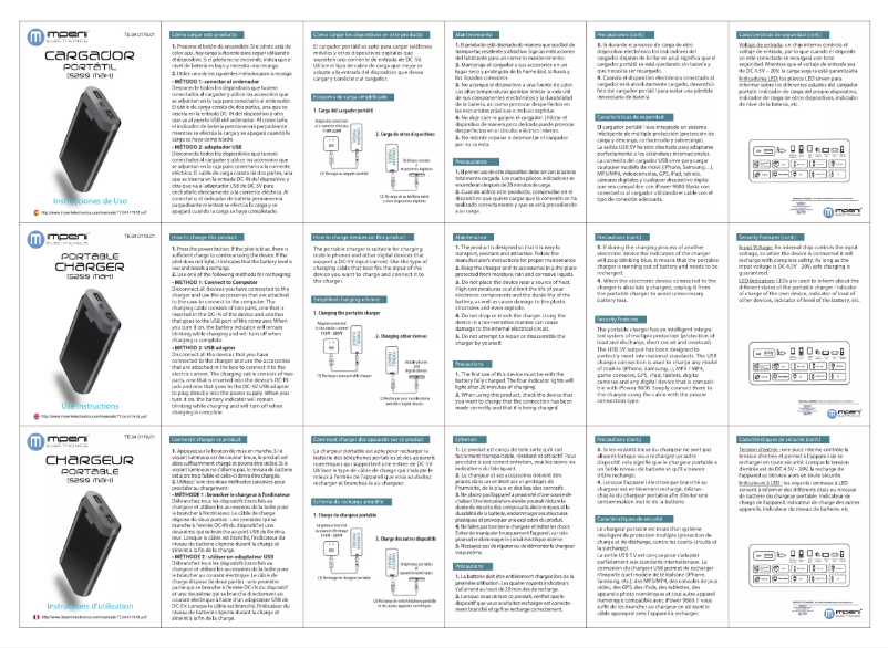 Page 1 de la notice Manuel utilisateur Imperii Electronics TE.04.0179.01