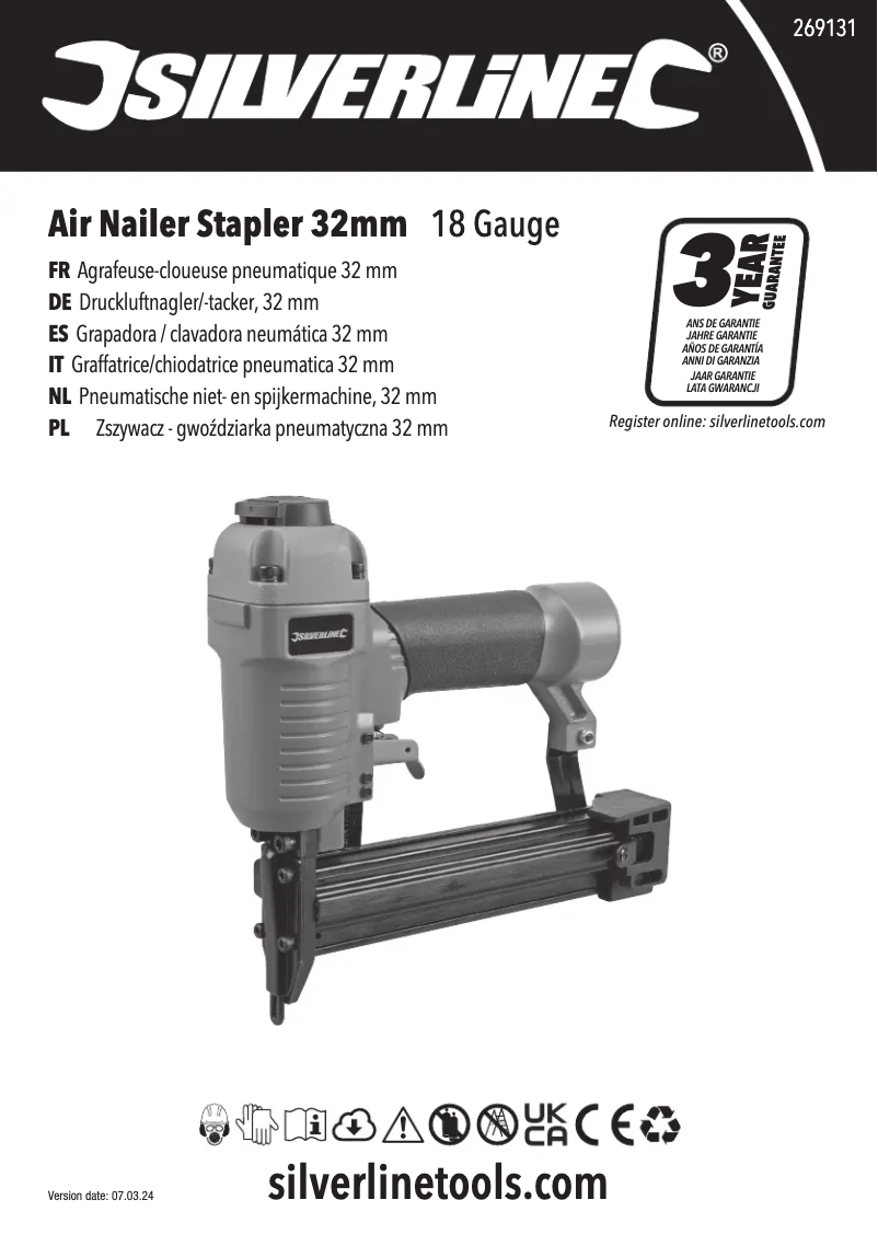 Imagen de la primera página del manual del dispositivo 269131