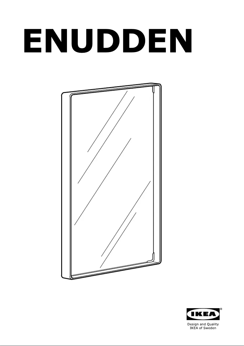 Image de la première page du manuel de l'appareil ENUDDEN