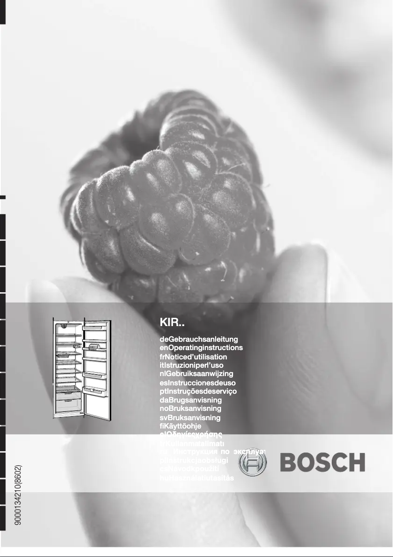 Page 1 de la notice Manuel utilisateur Bosch KIR38A40