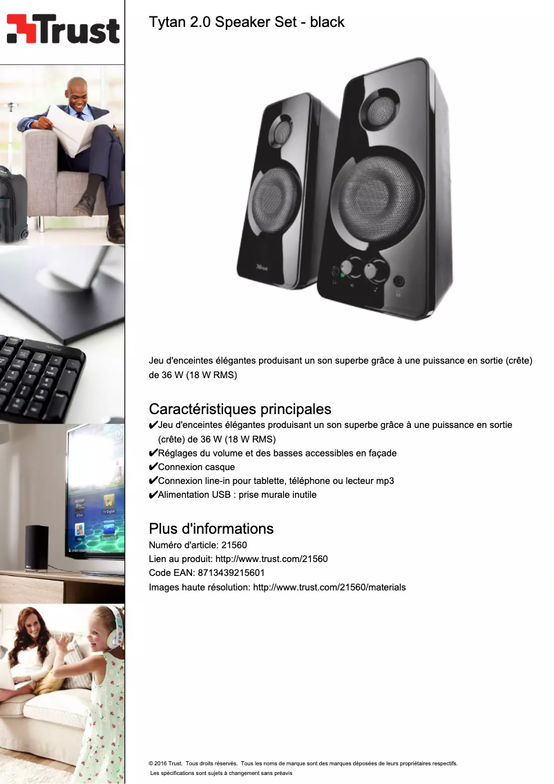 Página 1 del manual Manual de usuario Trust Tytan