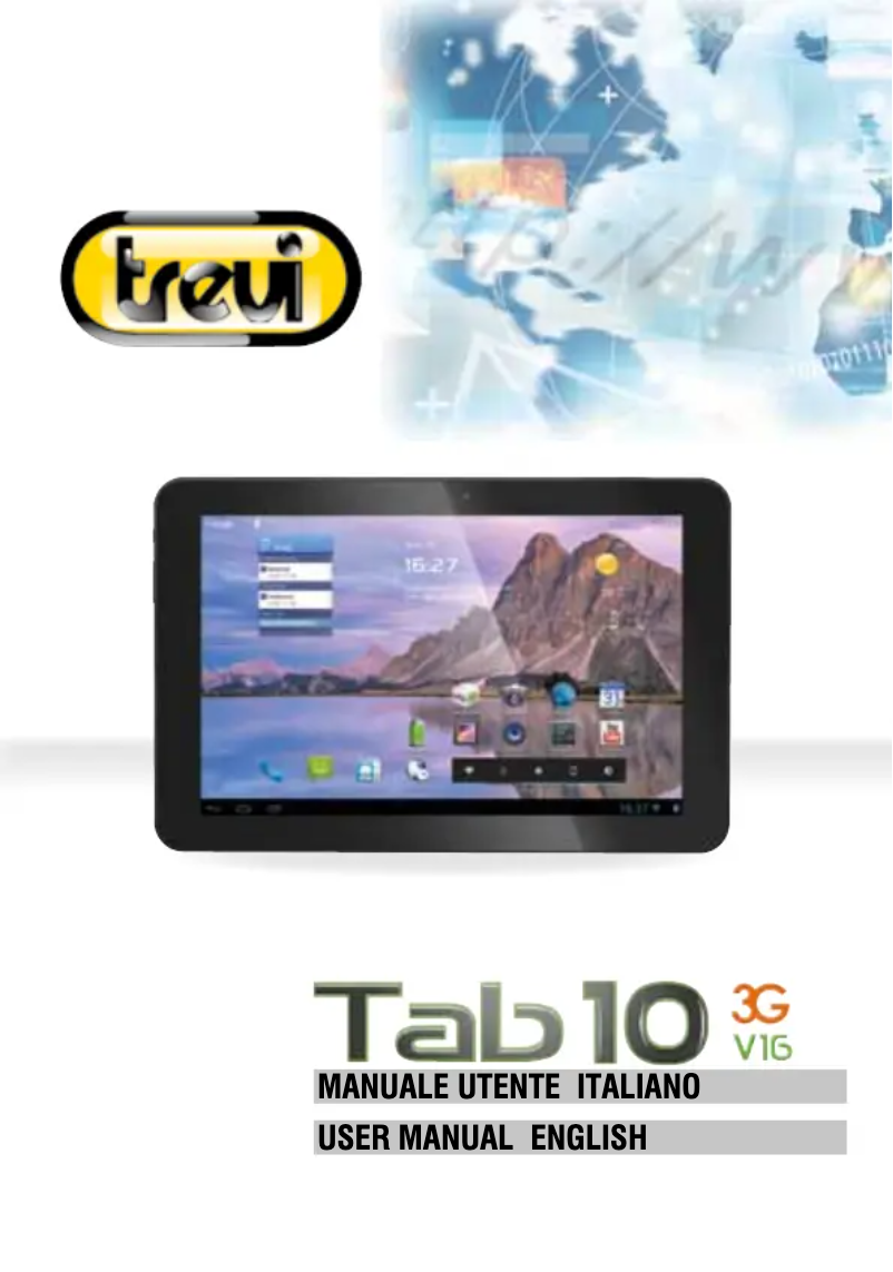 Image de la première page du manuel de l'appareil TAB 10 3G V16
