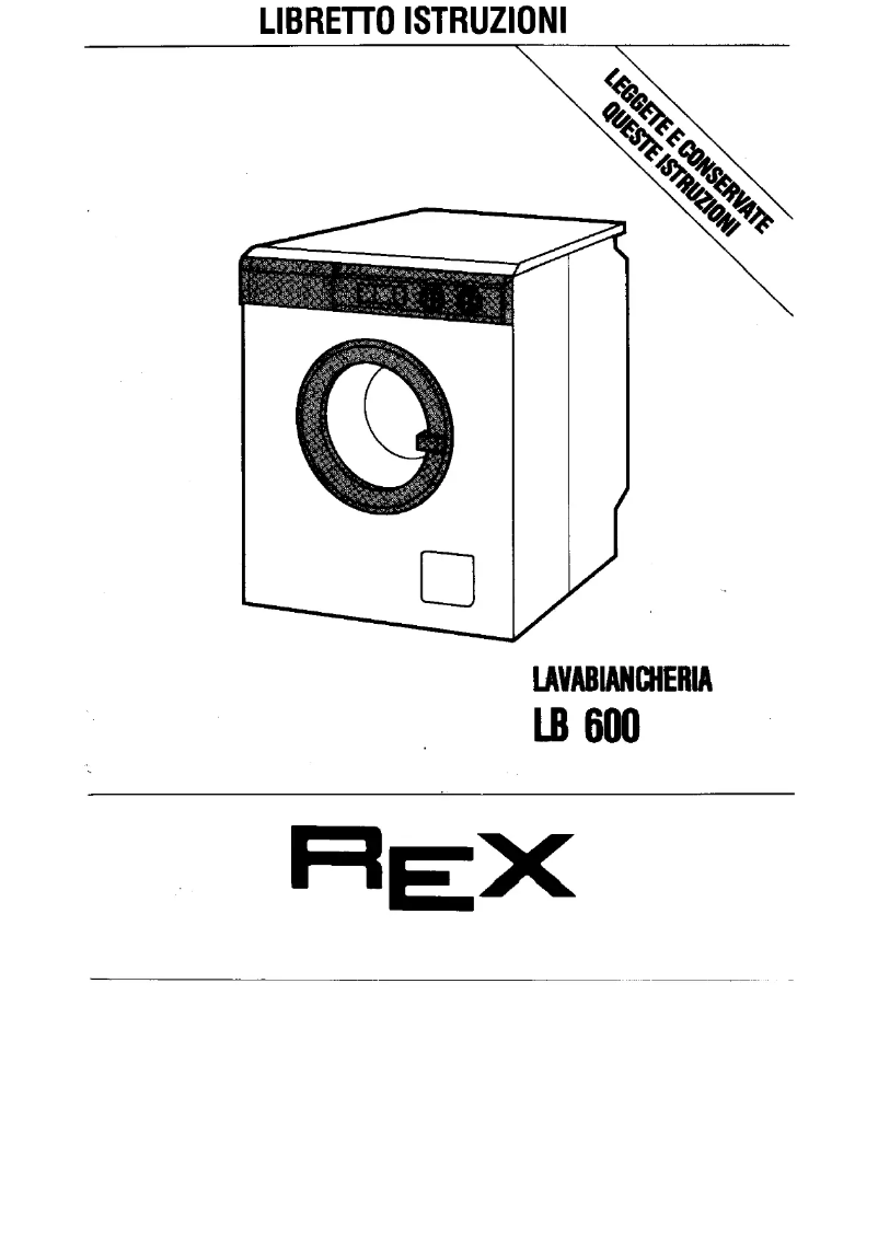 Page n°1 - Manuel utilisateur Rex LB600