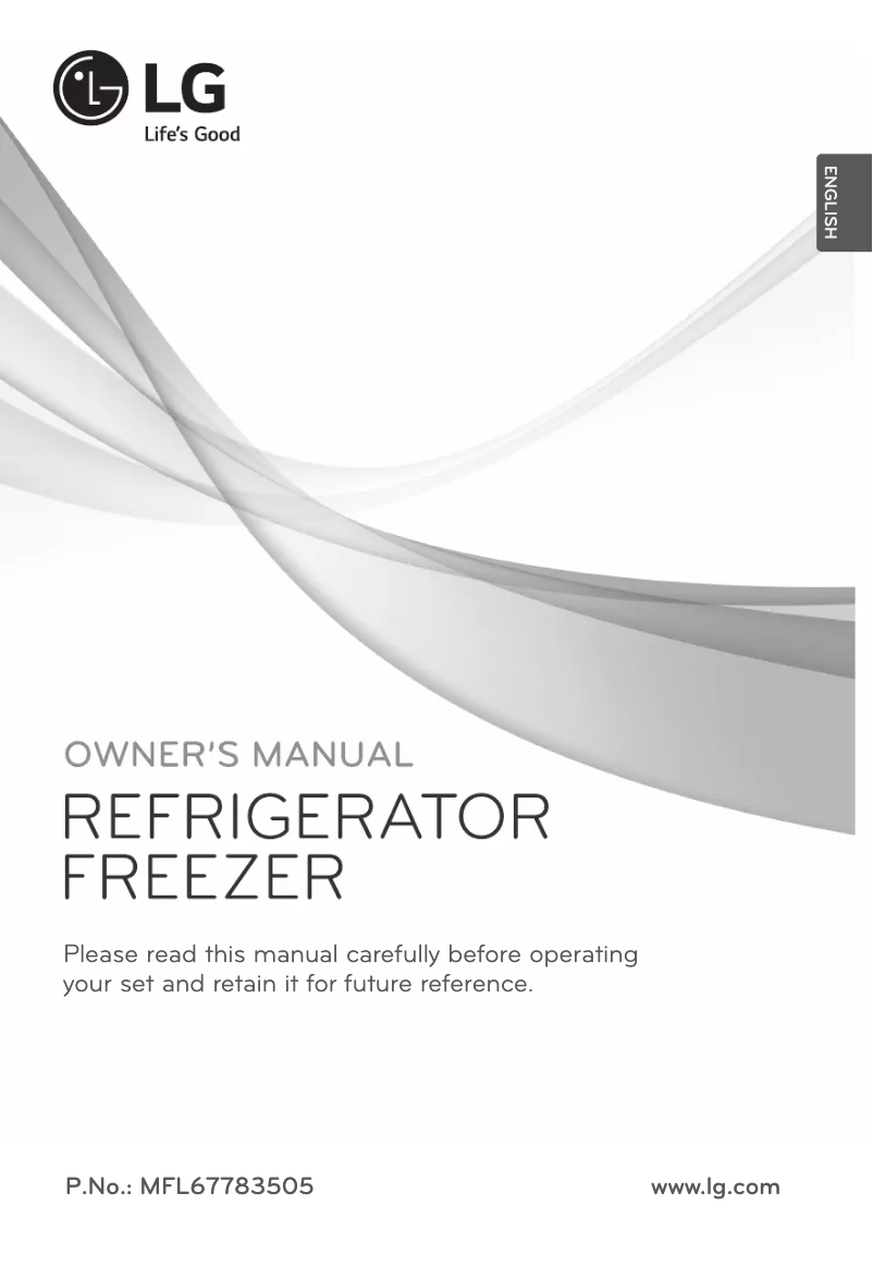 Page 1 de la notice Manuel utilisateur LG GB-310NWL