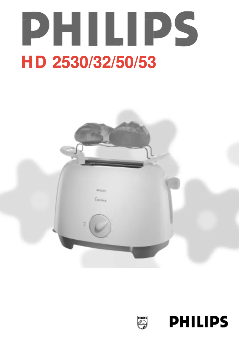 Page n°1 - Manuel utilisateur Philips Cucina HD2532
