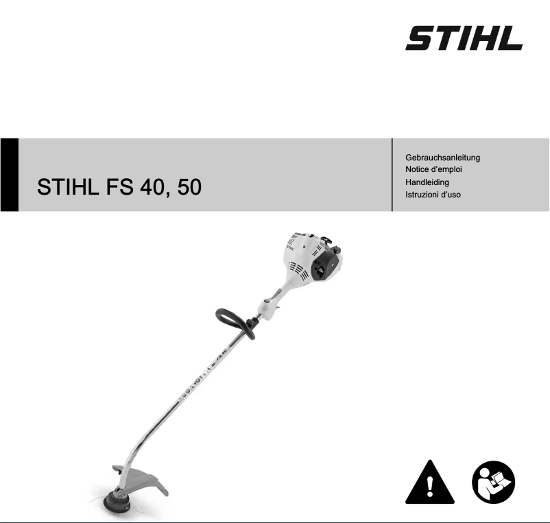 Page 1 de la notice Manuel utilisateur Stihl FS 50