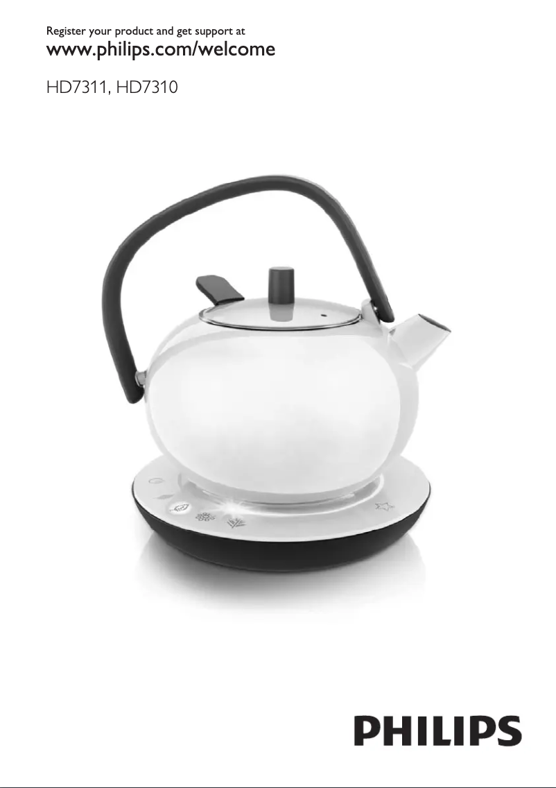 Page 1 de la notice Mode d'emploi Philips HD7311