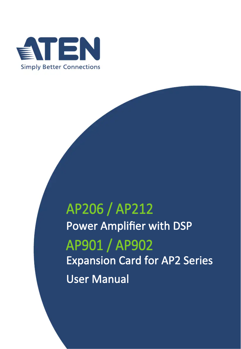 Page 1 de la notice Manuel utilisateur ATen AP901