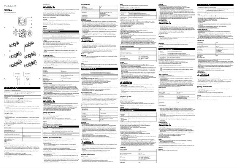 Image de la première page du manuel de l'appareil PIRII42WT