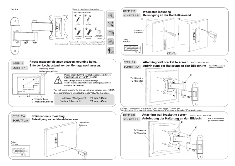 Page 1 de la notice Manuel utilisateur Ricoo S0911