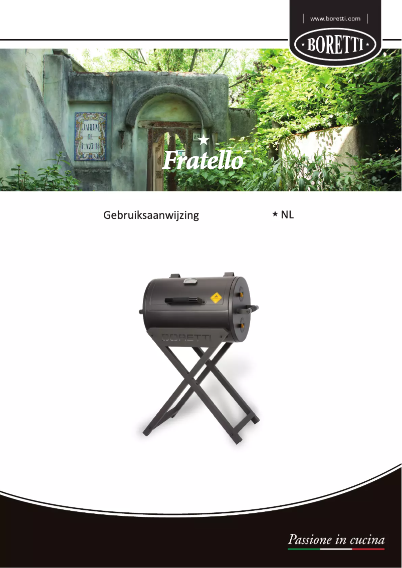 Image de la première page du manuel de l'appareil Fratello