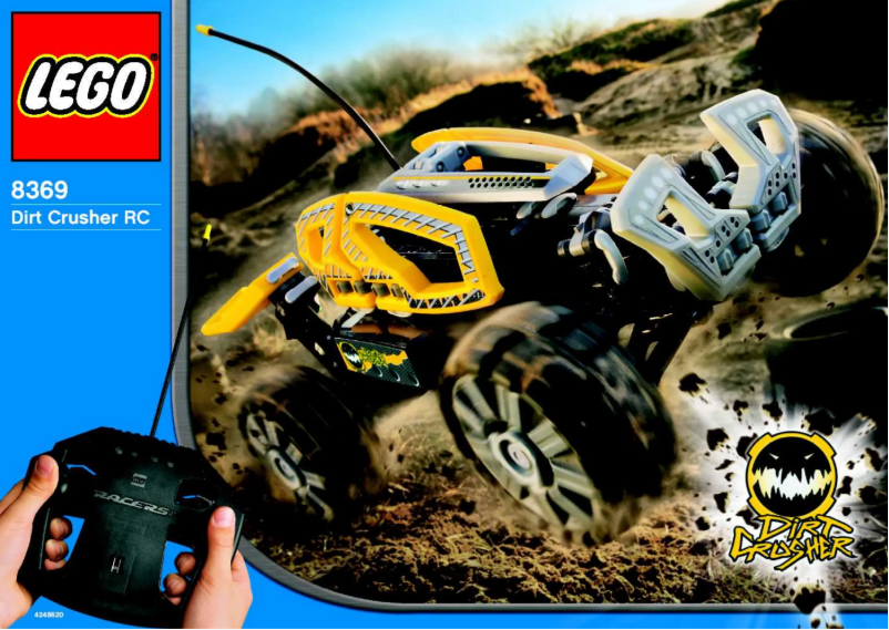 Page 1 de la notice Manuel utilisateur Lego Dirt Crusher RC